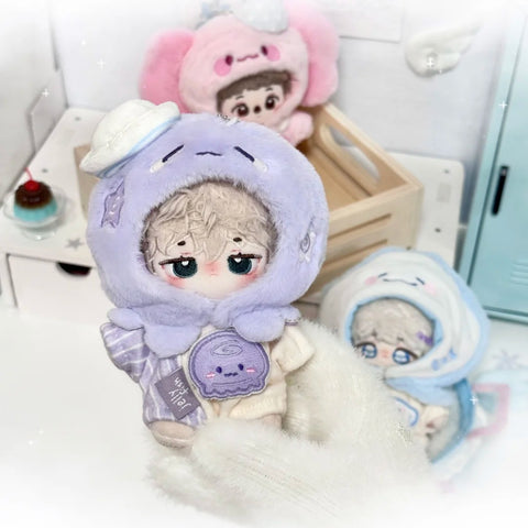 ［ぬい服］10cm 無属性 ぬいぐるみ用 お洋服【水母】