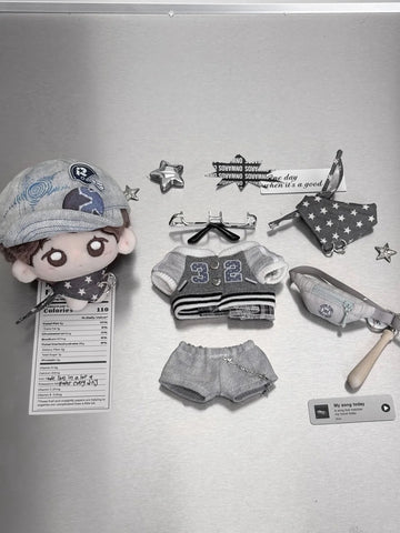 ［ぬい服］10cm 無属性 ぬいぐるみ用 お洋服【音乐节】