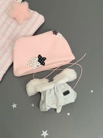 ［ぬい服］10cm 無属性 ぬいぐるみ用 お洋服【天使星】