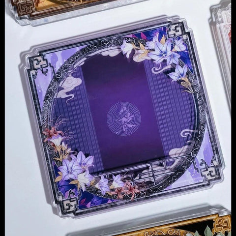［推し活グッズ］缶バッジ アクリルフレーム 75mm【J0JAEE】