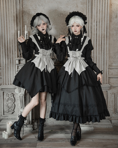 ［ファッション］ゴシック レトロ トップス スカート【D6IZFN】