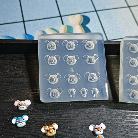 ［キャラグッズ］どうぶつの森 ネイル パーツ シリコンモールド【MF5GNU】