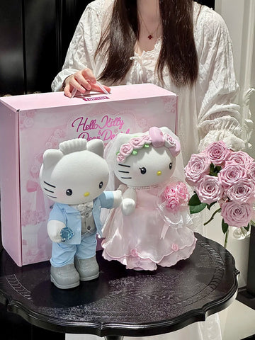 ［サンリオ］ハローキティ&ディアダニエル ドール ボックス【婚礼】