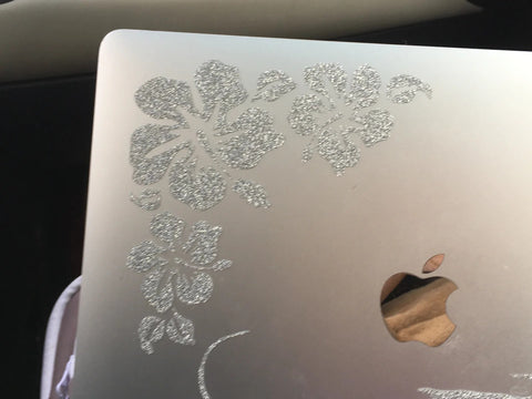 ［推し活グッズ］パソコン キラキラ ステッカー【8P1DF0】