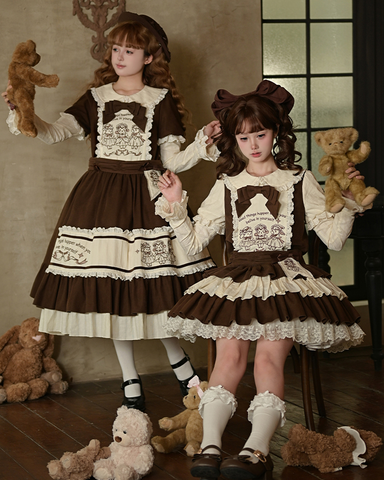 ［ファッション］ロリータ 刺繍 ワンピース【C94XEB】