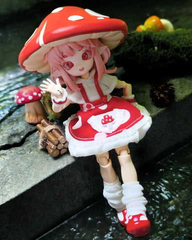 ［BJD］1/12ドール BJDブラインドドール 中身指定【蘑菇菌】