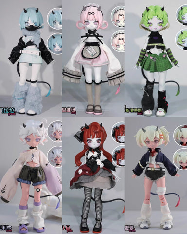 ［BJD］1/8 ドール ブラインドドール 中身指定【恶魔角】