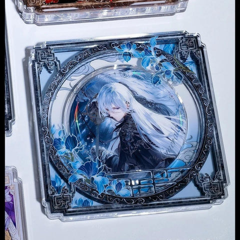 ［推し活グッズ］缶バッジ アクリルフレーム 75mm【J0JAEE】
