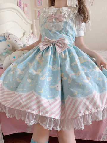 Angelic Pretty シナモロール コラボ ジャンパースカート - www