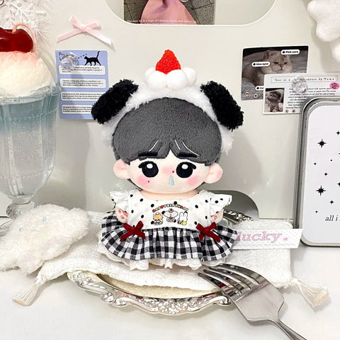【受注予約】［ぬい服］10cm 無属性 ぬいぐるみ用 お洋服【甜品】
