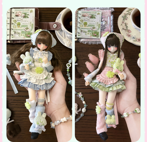 【受注予約】［BJD服］1/6 1/4 kumako ドール用 衣装セット【莓果】