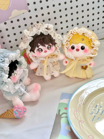 ［ぬい服］10cm 無属性 ぬいぐるみ用服【花卷】