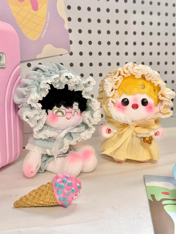 ［ぬい服］10cm 無属性 ぬいぐるみ用服【花卷】