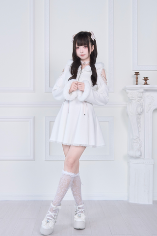 ［ファッション］地雷系 量産型 オフショル ワンピース【BKZ7TH】