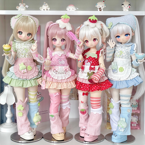 【受注予約】［BJD服］1/6 1/4 kumako ドール用 衣装セット【莓果】
