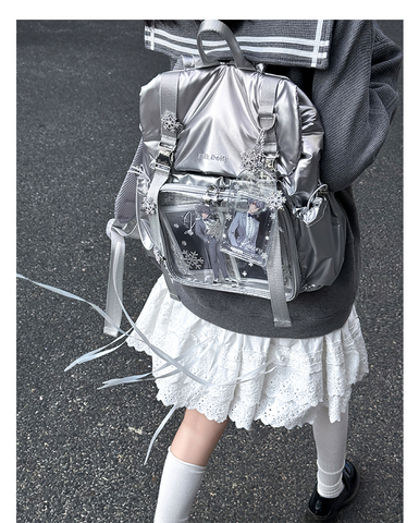［バッグ］痛バッグ メタリック リュック【7ECTKX】