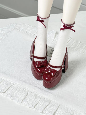 【11月25日予約締切】［BJD服］1/3 1/4 ドール用 シューズ 靴 パンプス【80SZ6O】