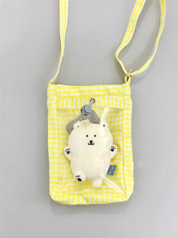 ［推し活グッズ］10cm 無属性 ぬいぐるみ用 ポーチ【C5L1T6】