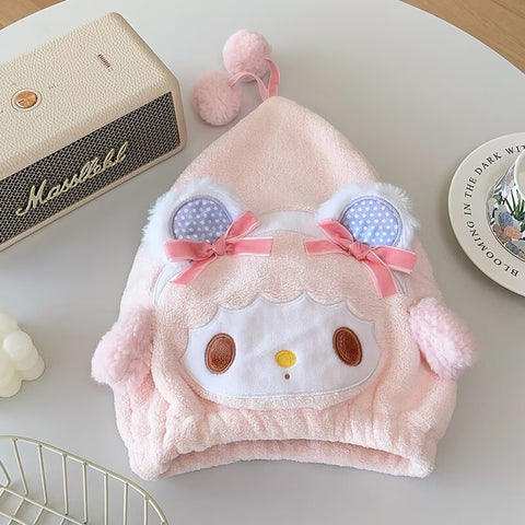 ［サンリオ］マイメロディ＆ピアノ バススカート タオルキャップ