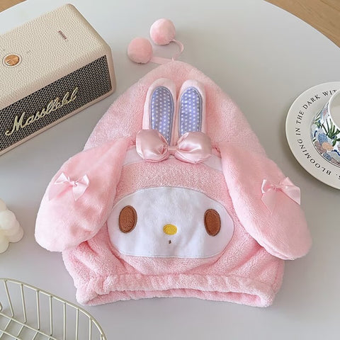 ［サンリオ］マイメロディ＆ピアノ バススカート タオルキャップ