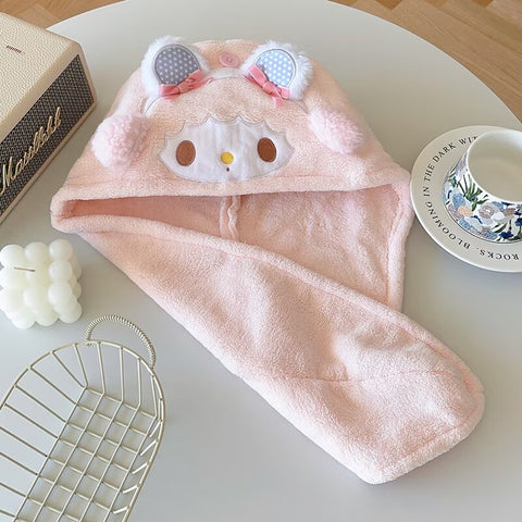 ［サンリオ］マイメロディ＆ピアノ バススカート タオルキャップ