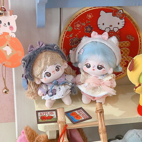 ［ぬい服］10/15cm 無属性 ぬいぐるみ用 お洋服【鸢尾】