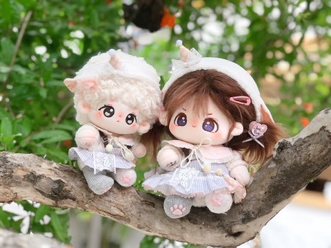 ［ぬい服］10cm 無属性 ぬいぐるみ用 お洋服【奶油】