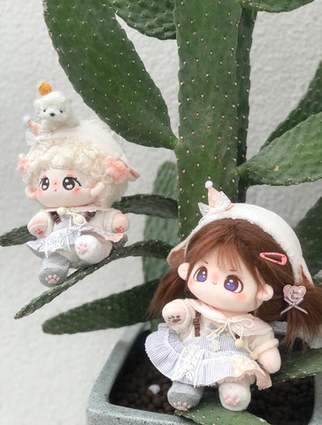 ［ぬい服］10cm 無属性 ぬいぐるみ用 お洋服【奶油】