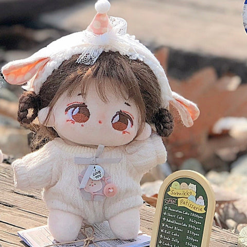 ［ぬい服］10cm 無属性 ぬいぐるみ用 お洋服【奶油】