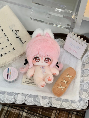 ［有属性ぬい本体］ミラクルニキ 10cm ぬいぐるみ本体【暖暖】