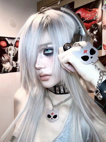 ［ファッション］サブカル パンク ブレスレット チョーカー【3ELUPP】