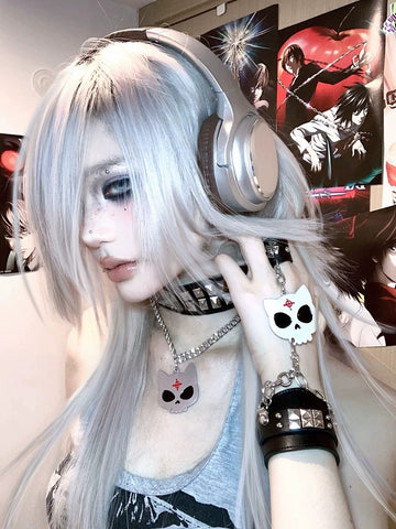 ［ファッション］サブカル パンク ブレスレット チョーカー【3ELUPP】