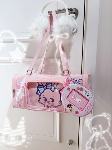 ［SWIMMER］コラボ 海外限定痛 たまごっち型 痛バッグ【YE36VH】