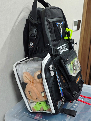 ［推し活グッズ］15cm ぬいぐるみ 痛ポーチ【6EL2QM】