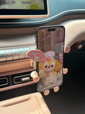 [サンリオ］カー用品 車 スマホホルダー【MIMF1Q】