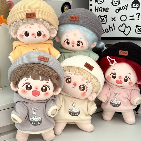 ［ぬい服］10/15/20cm 無属性 ぬいぐるみ用服【喵丸】