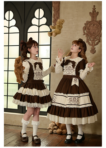 ［ファッション］ロリータ 刺繍 ワンピース【C94XEB】
