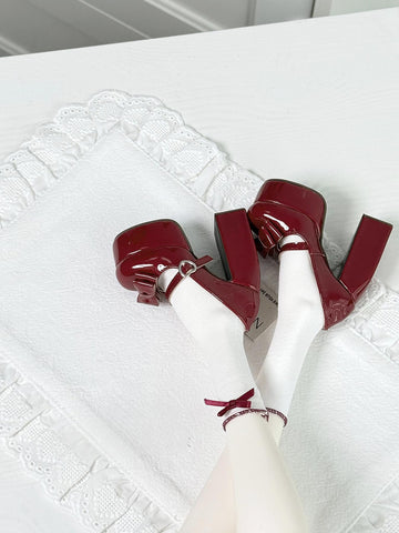 【11月25日予約締切】［BJD服］1/3 1/4 ドール用 シューズ 靴 パンプス【80SZ6O】