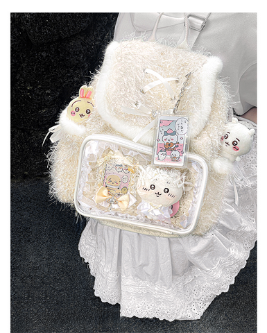 ［バッグ］痛バッグ ファーリュック【UIZH1T】