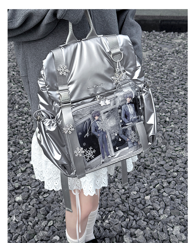 ［バッグ］痛バッグ メタリック リュック【7ECTKX】