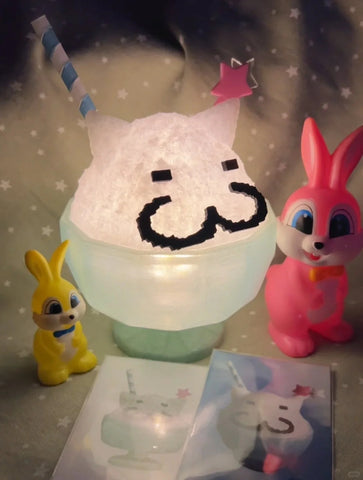 ［推し活グッズ］3Dプリント かき氷 ケース ライト【KJOC60】