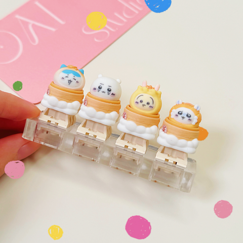 ［メカニカルキーボード］ちいかわ 手作り キーキャップ