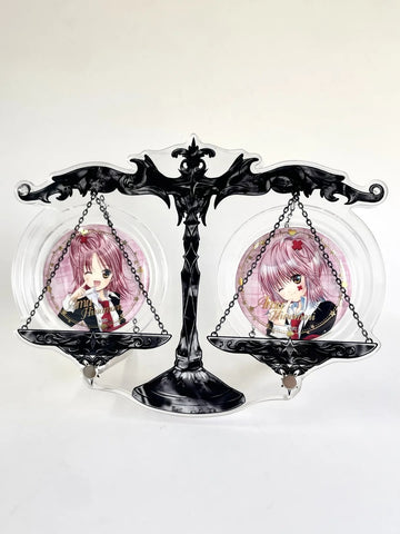 ［推し活グッズ］缶バッジアクリルフレーム 58~75mm【S7Q3P0】