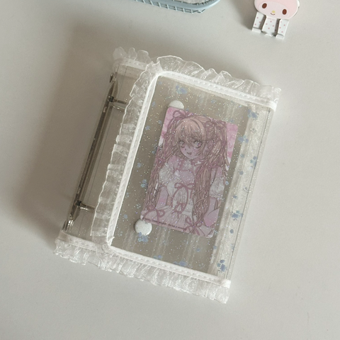 ［推し活グッズ］オリジナル 手帳 6穴 バインダー A7【L6N1C3】
