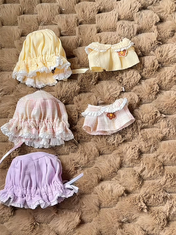 ［ぬい服］10cm 無属性 ぬいぐるみ用服【花卷】