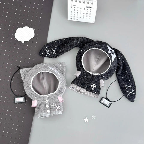 ［ぬい服］10cm 無属性 ぬいぐるみ用 お洋服【冷感】