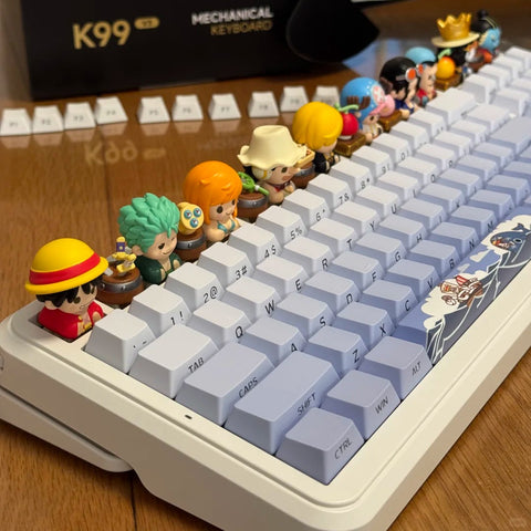 ［メカニカルキーボード］ONE PIECE トレーディングフィギュア キーキャップ【ZH8GAQ】