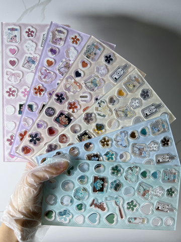 ［推し活グッズ］アクリルフレーム+パーツ セット【0UGACA】