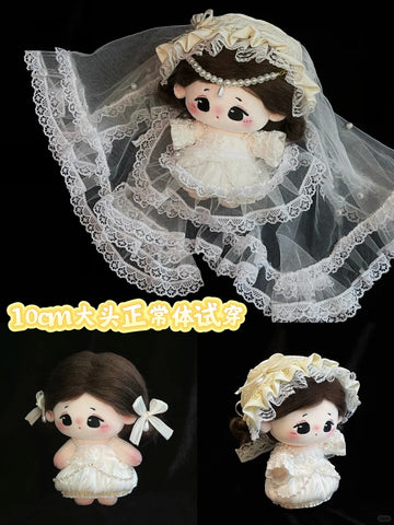 ［ぬい服］10/20cm 無属性 ぬいぐるみ用 お洋服【月织】