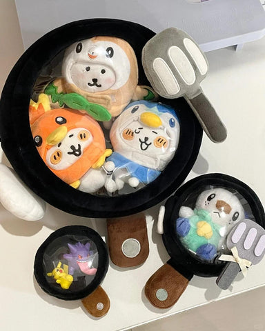 ［バッグ］10/20cm ぬいぐるみ用 フライパン 痛バッグ【3EY5BX】